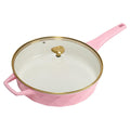 Paris Hilton 4 Quart Cast Aluminum Jumbo Cooker, Pink